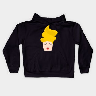 Blonde cake, cupcake woman Kids Hoodie